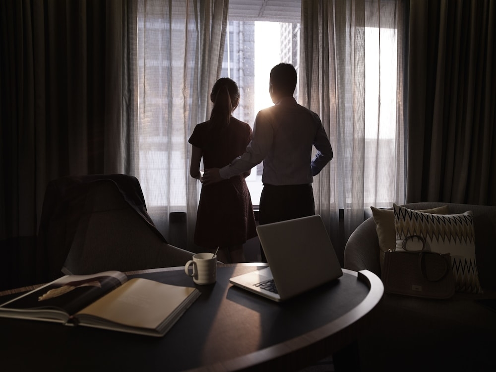 객실에서 보이는 전망