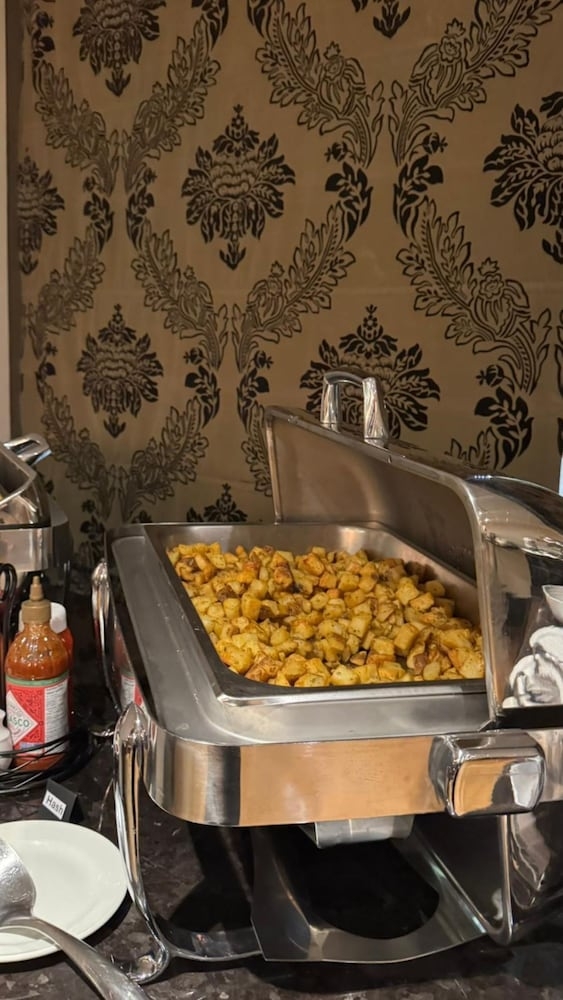 뷔페 아침 식사