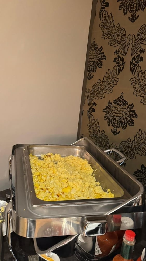 뷔페 아침 식사