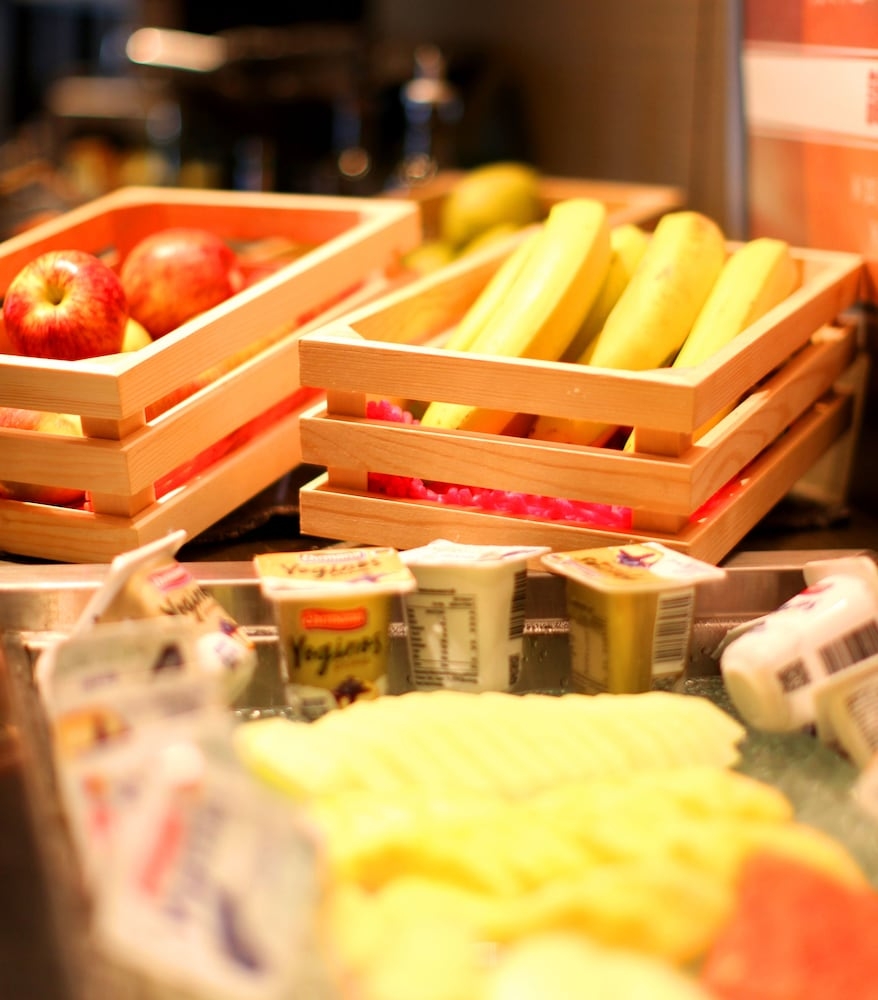 뷔페 아침 식사