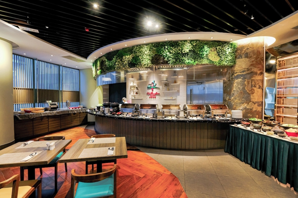 뷔페 아침 식사