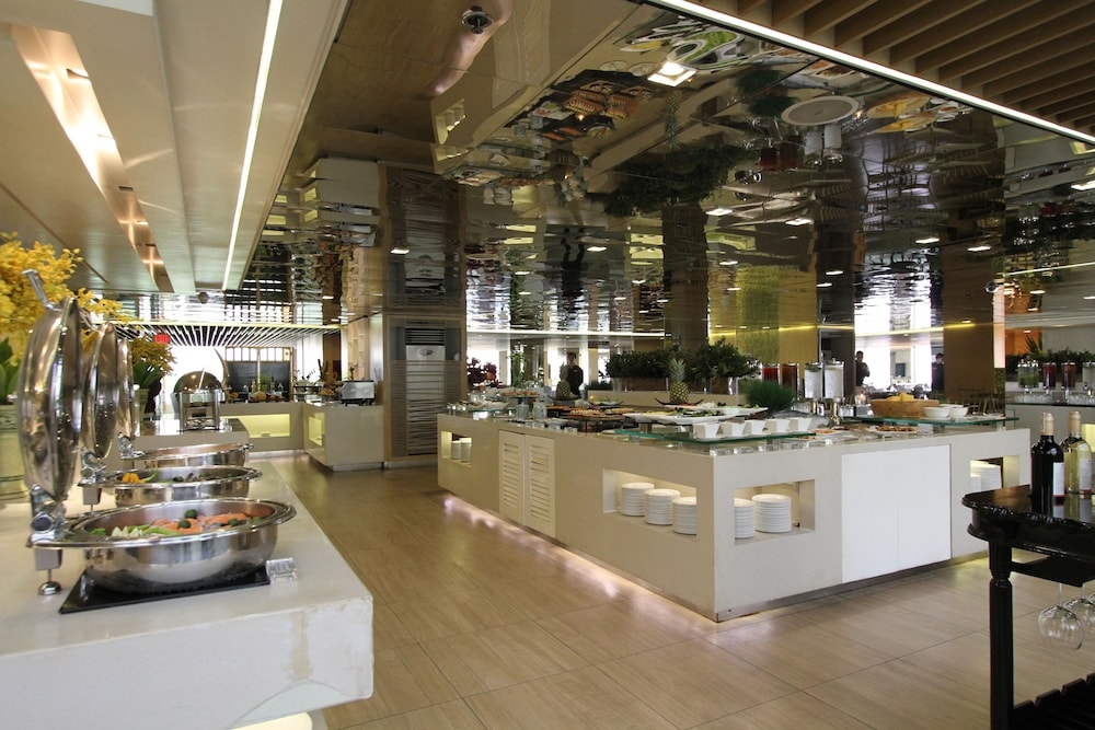 뷔페 아침 식사