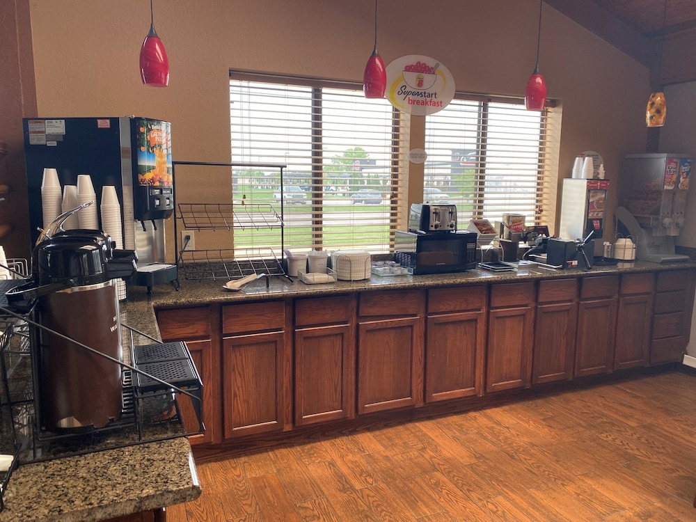 뷔페 아침 식사