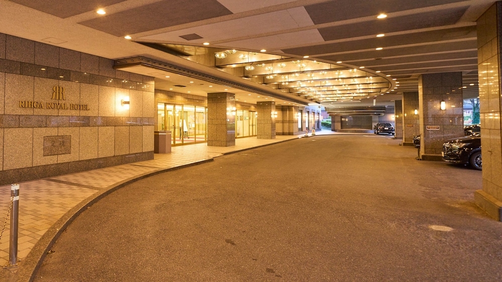 숙박 시설 입구