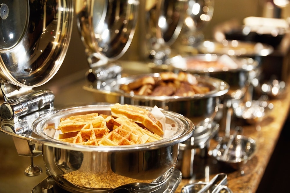 뷔페 아침 식사