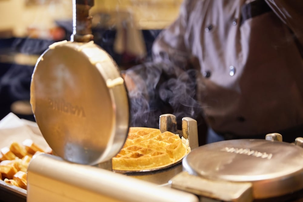 뷔페 아침 식사