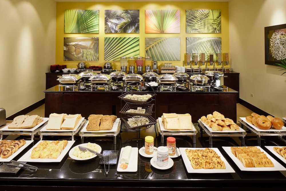 뷔페 아침 식사