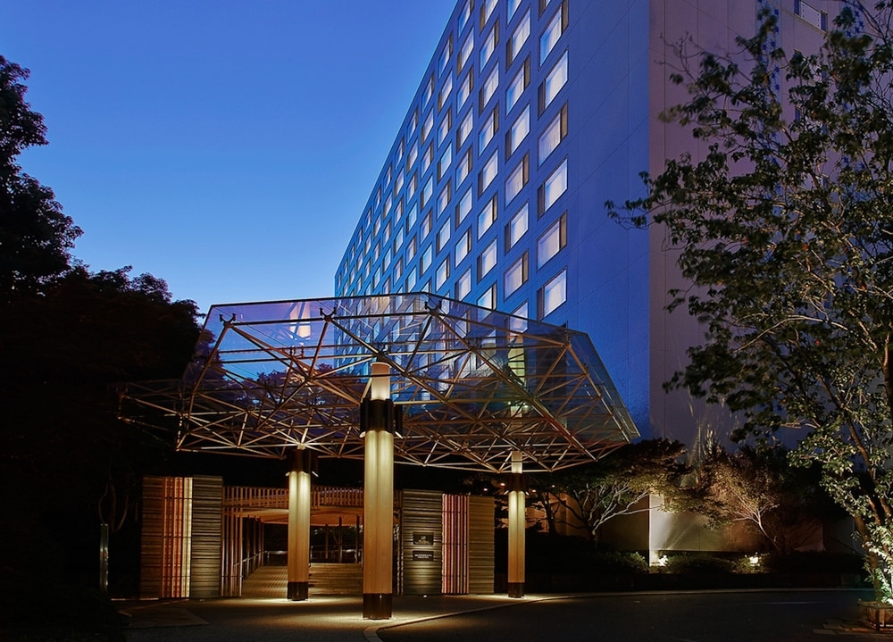 숙박 시설 입구