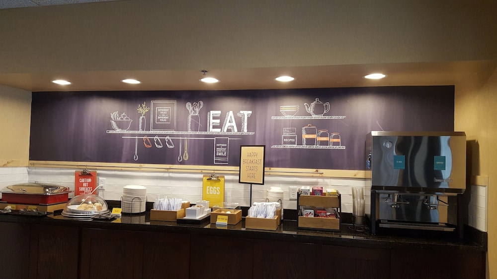 뷔페 아침 식사