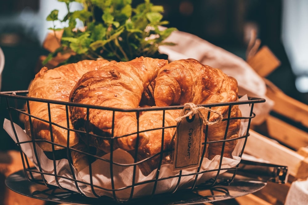 뷔페 아침 식사