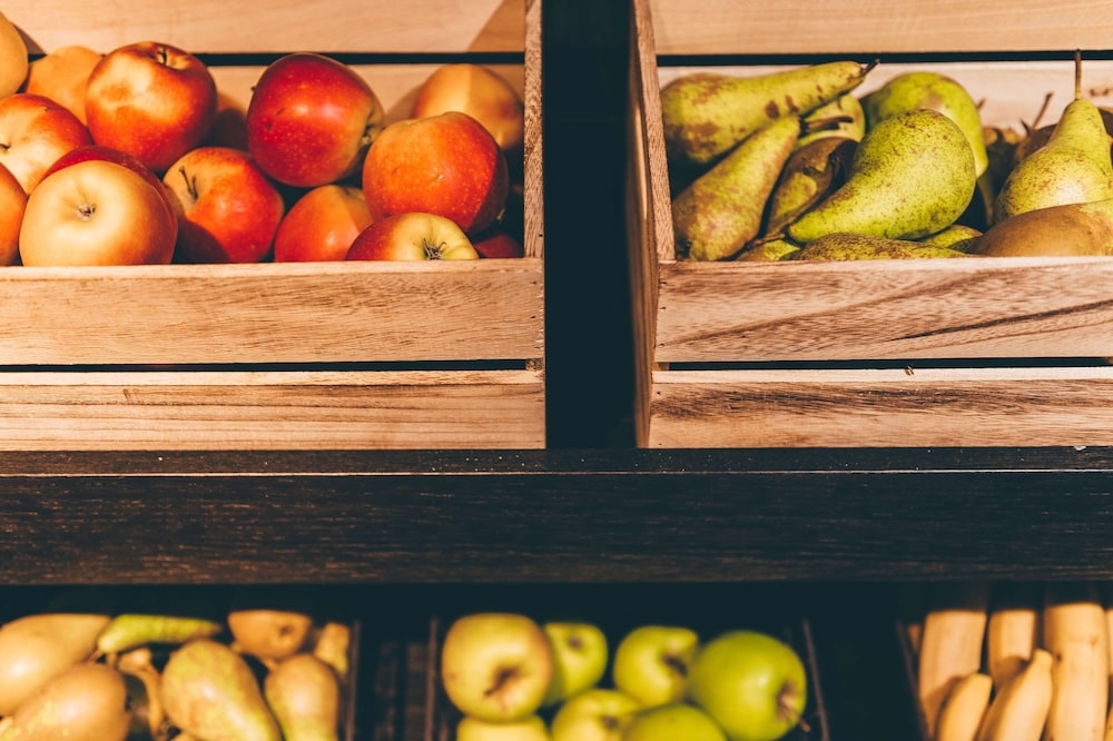 뷔페 아침 식사