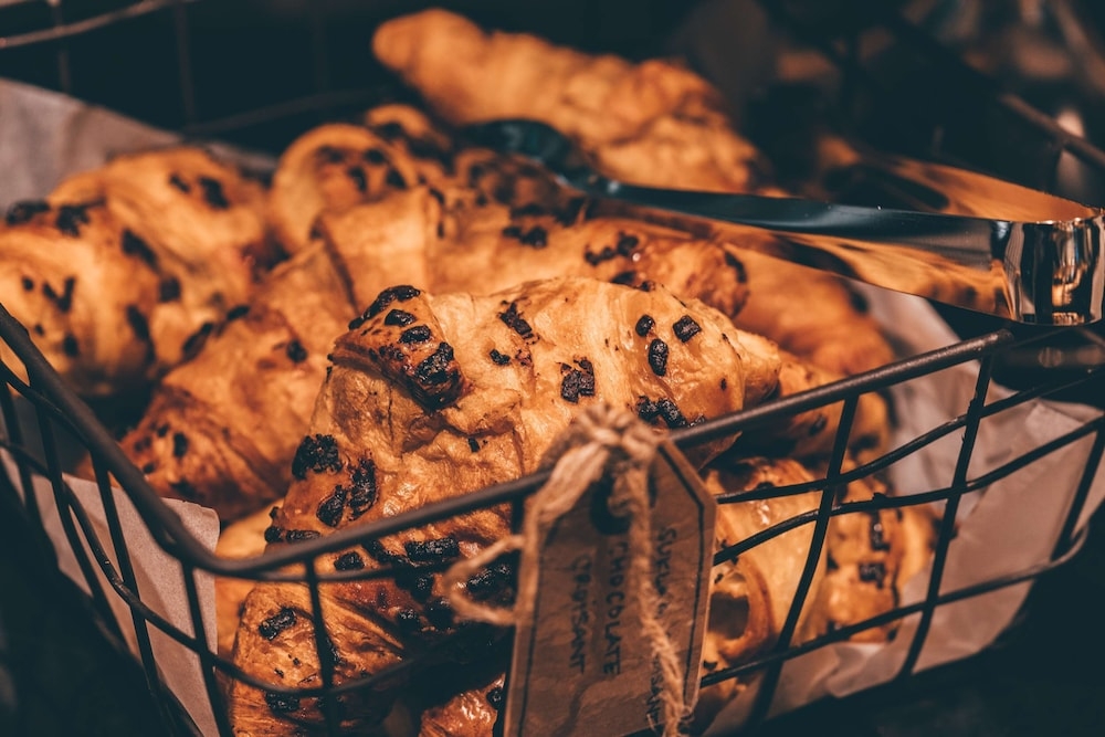 뷔페 아침 식사