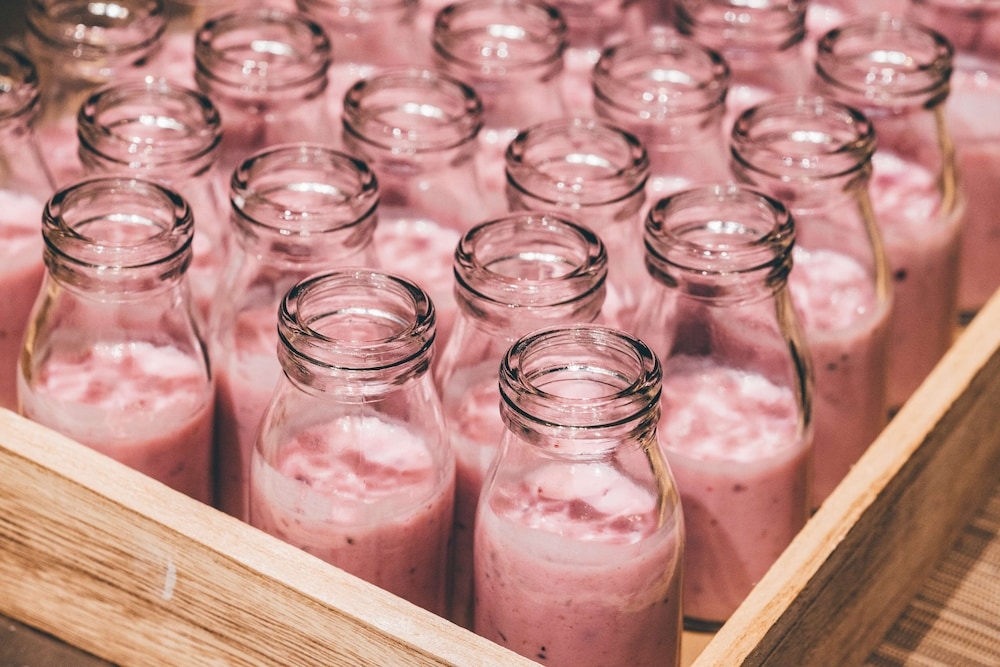 뷔페 아침 식사