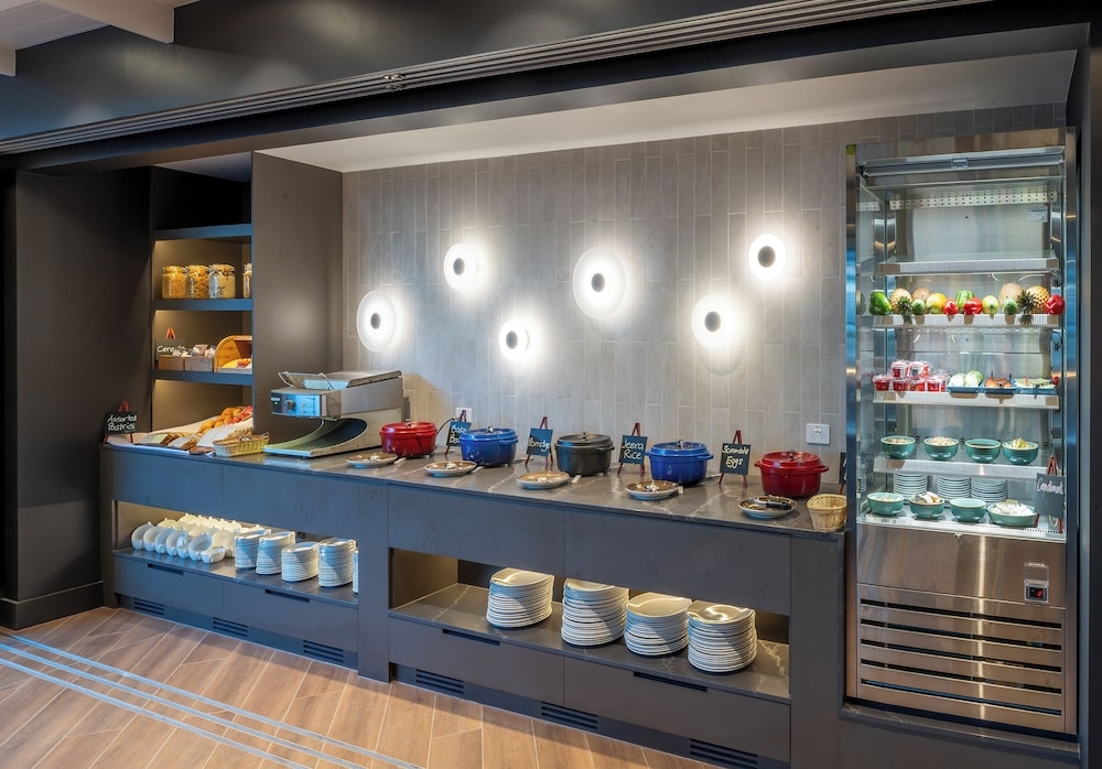 뷔페 아침 식사