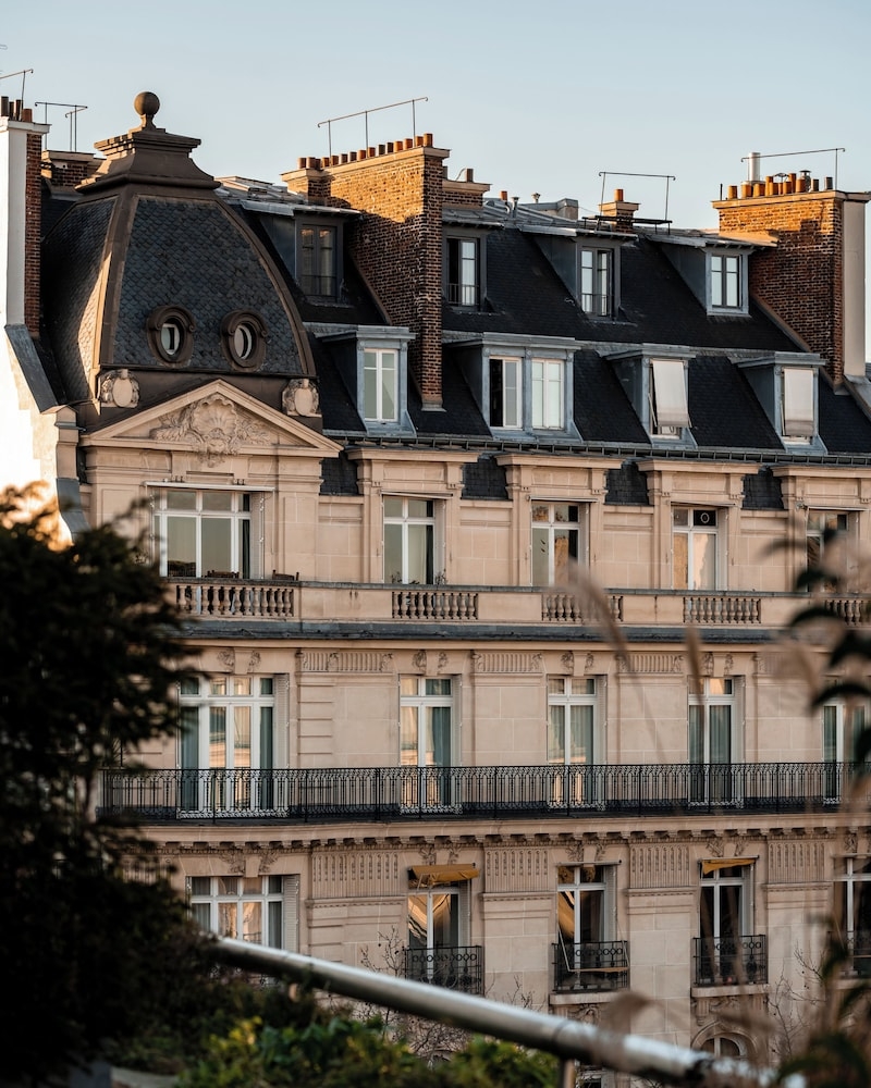 숙박 시설에서 보는 시내 전망