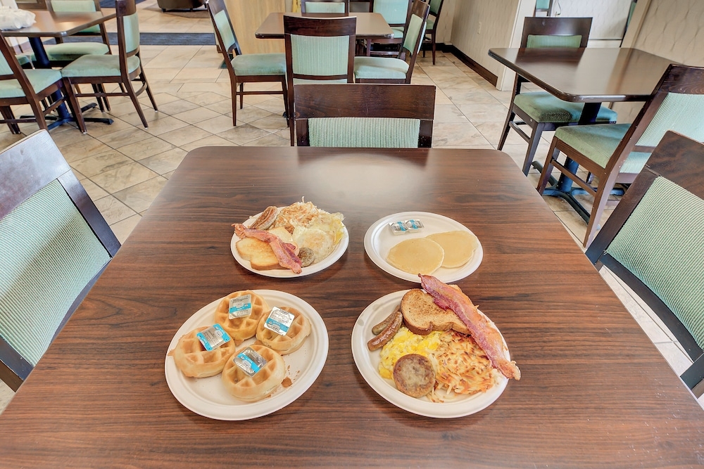 뷔페 아침 식사