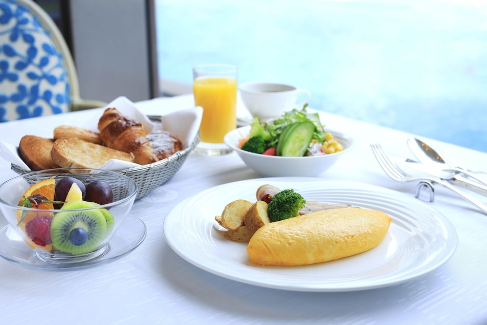 뷔페 아침 식사