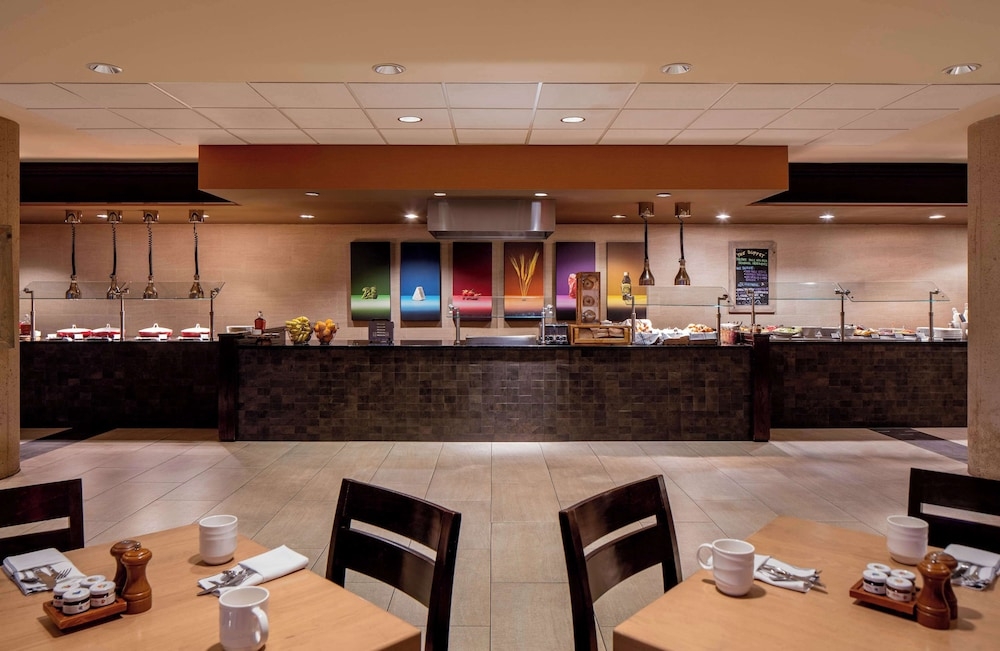 뷔페 아침 식사