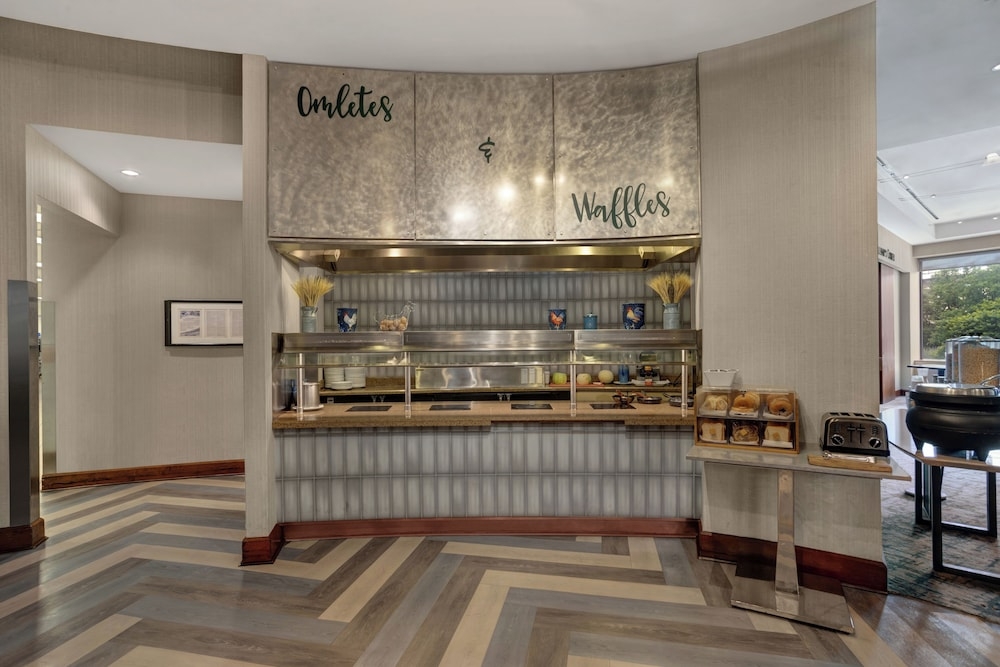 뷔페 아침 식사