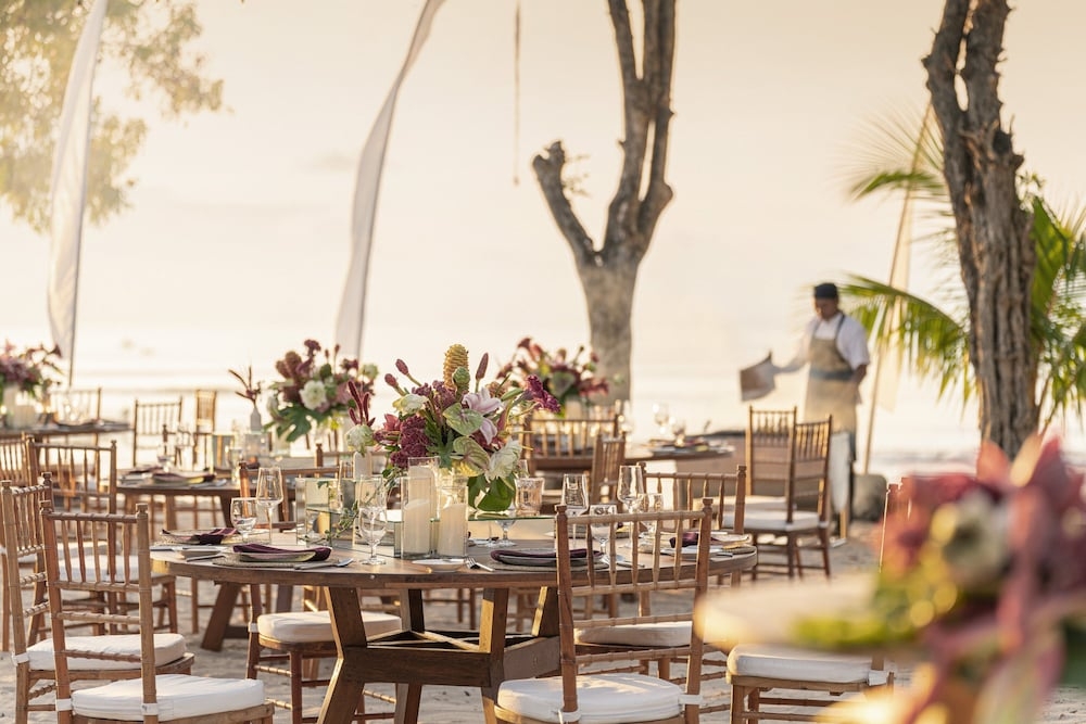 야외 결혼식 공간