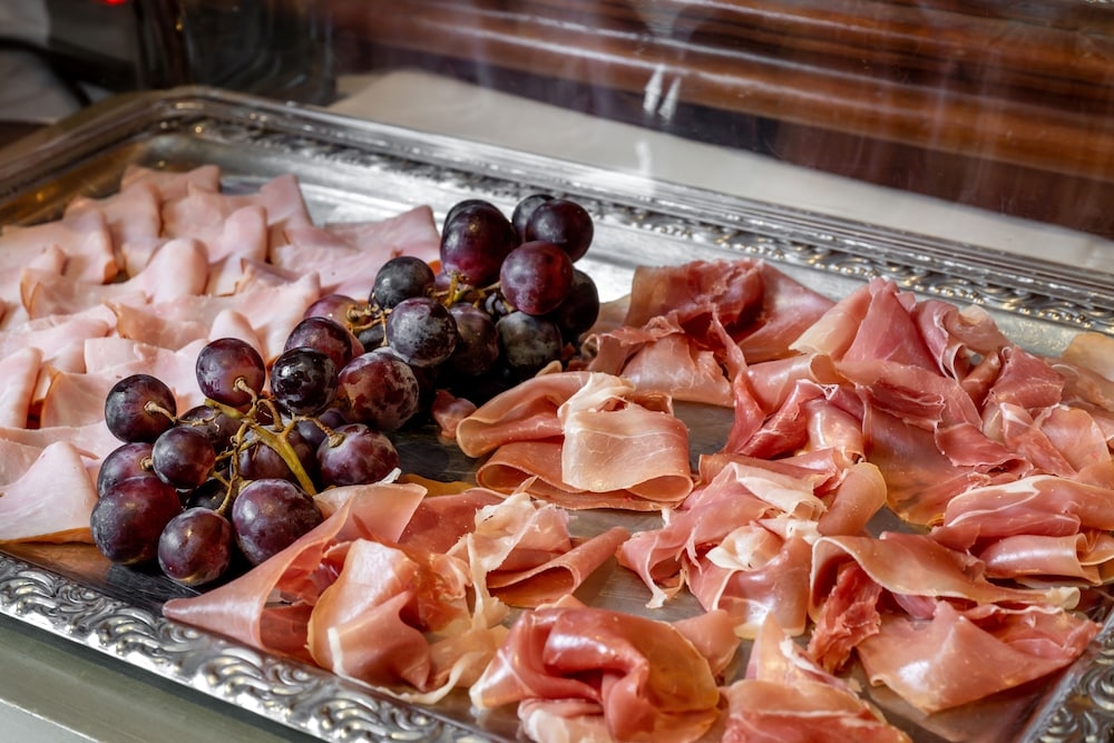 뷔페 아침 식사