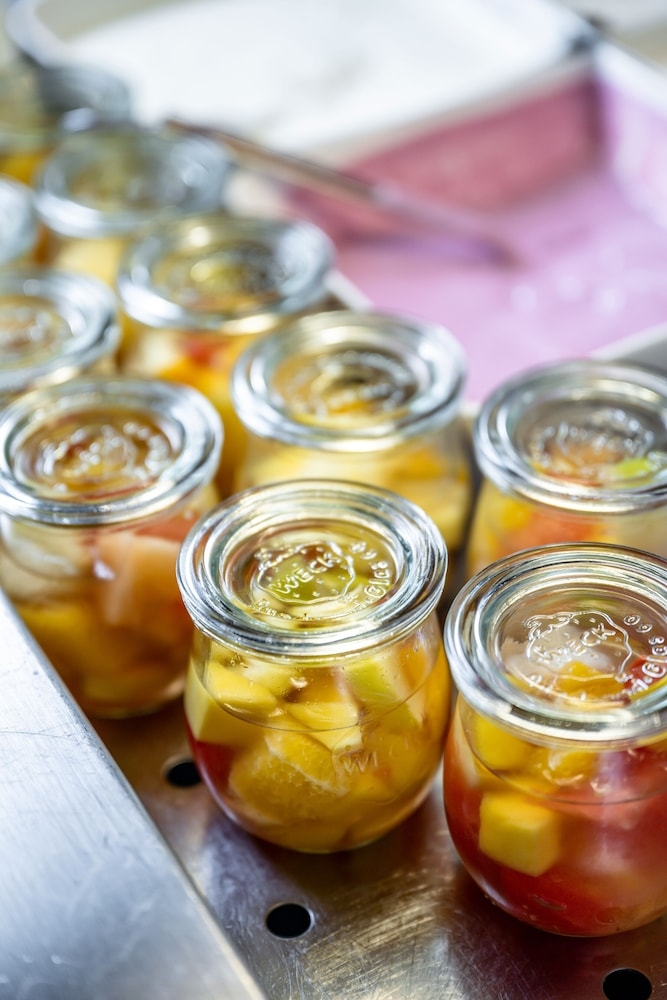 뷔페 아침 식사