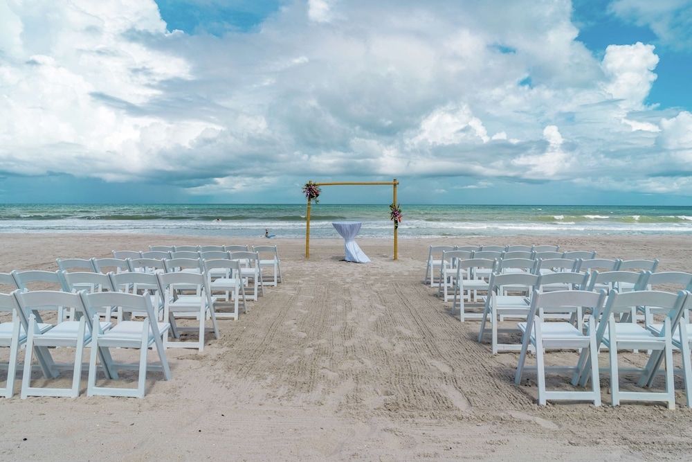 야외 결혼식 공간