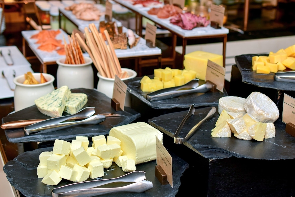 뷔페 아침 식사