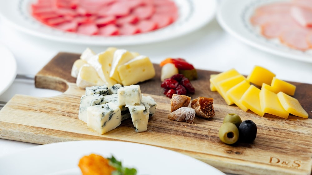 뷔페 아침 식사