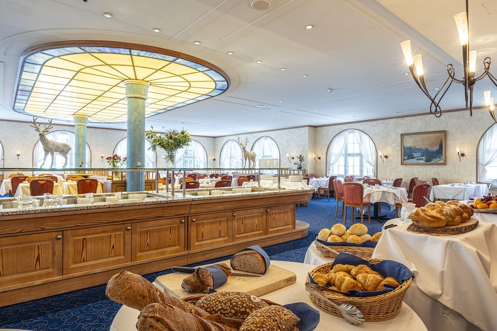 뷔페 아침 식사