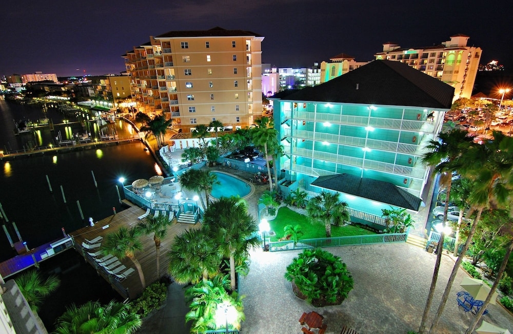 숙박 시설 구내