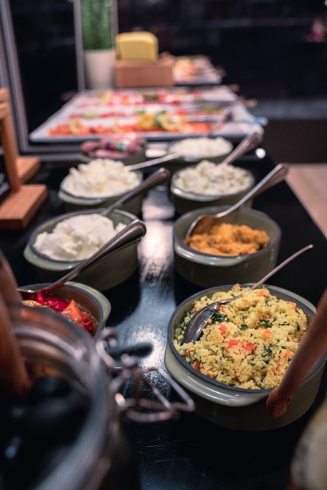 뷔페 아침 식사