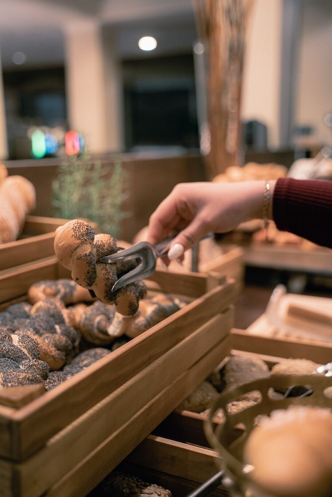 뷔페 아침 식사