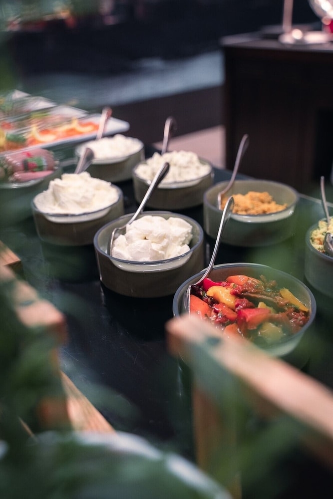 뷔페 아침 식사