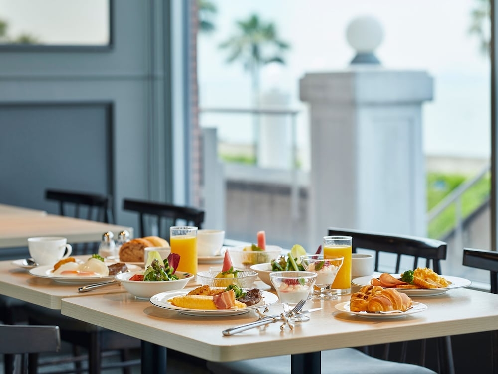 뷔페 아침 식사