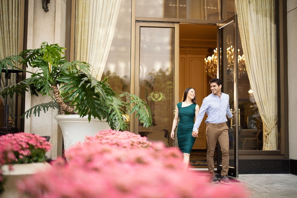 숙박 시설 입구