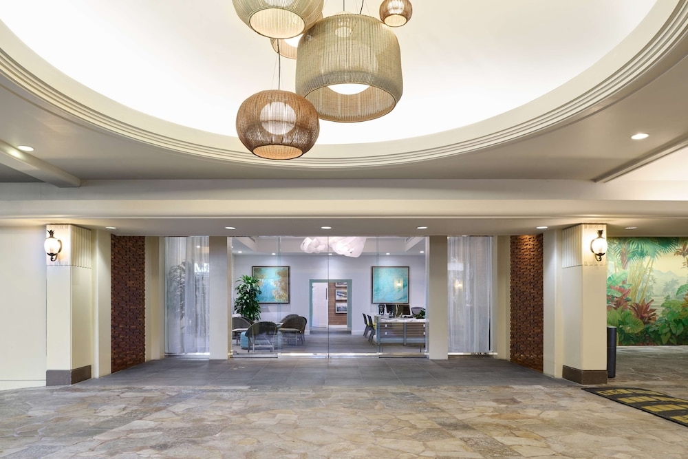 숙박 시설 입구