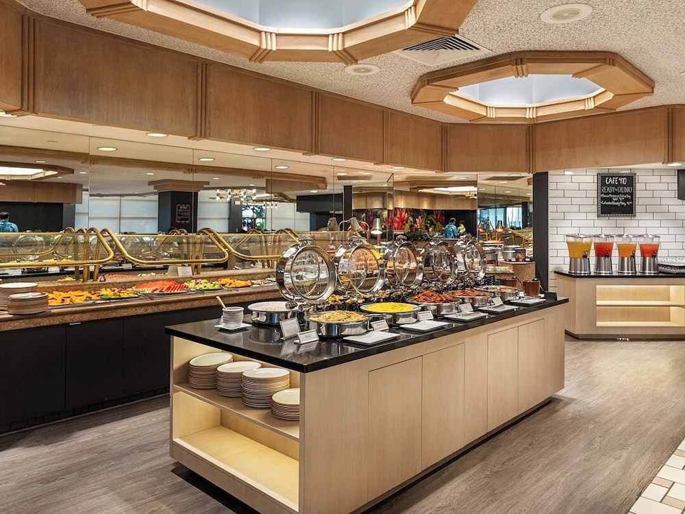 뷔페 아침 식사