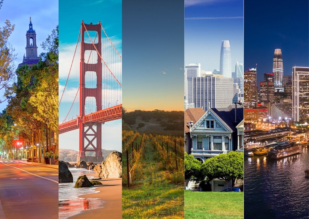 숙박 시설에서 보는 주변 전망