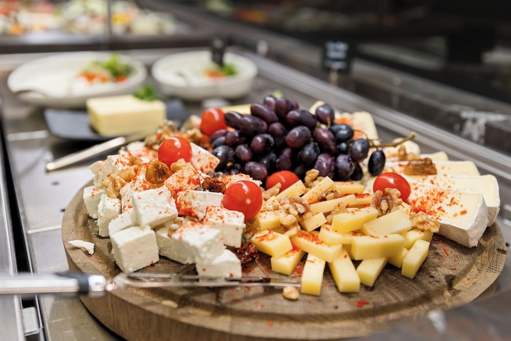 뷔페 아침 식사