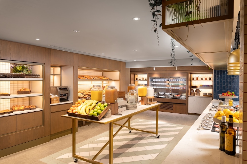 뷔페 아침 식사