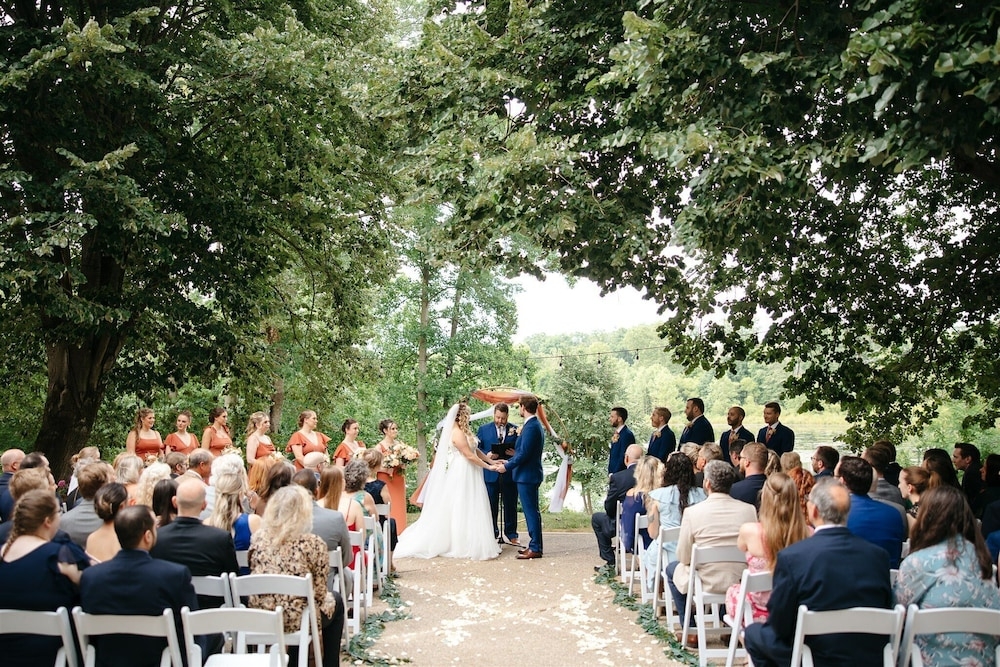 야외 결혼식 공간