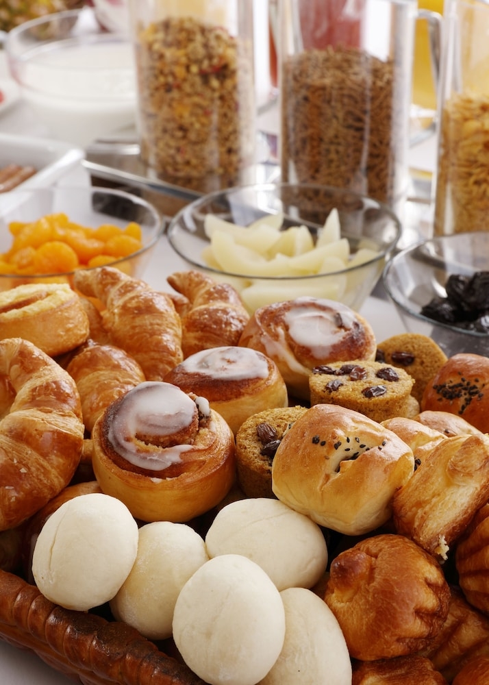 뷔페 아침 식사