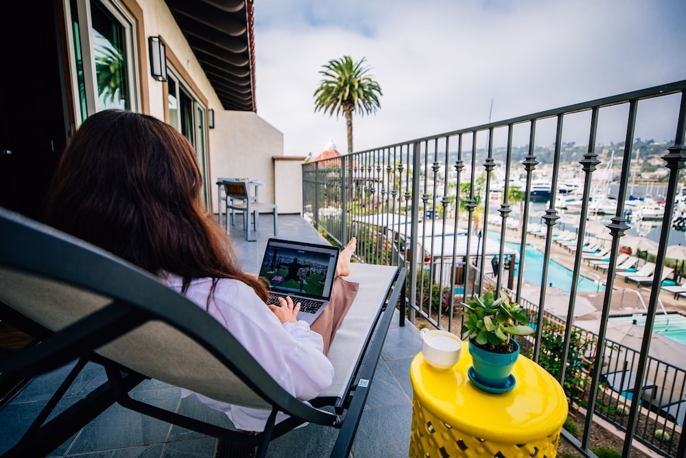 객실에서 보이는 전망