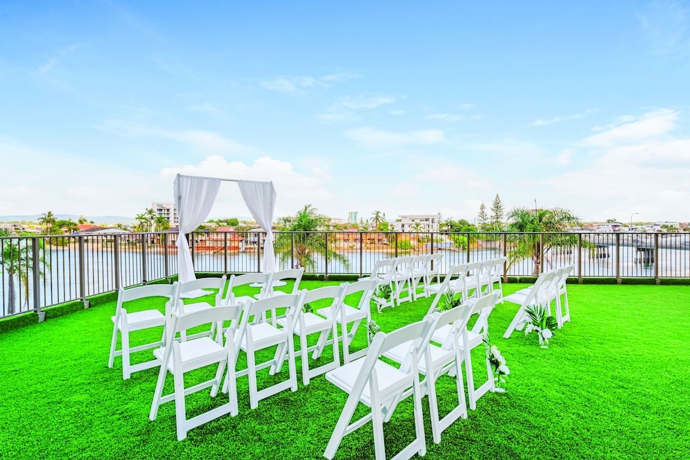 야외 결혼식 공간