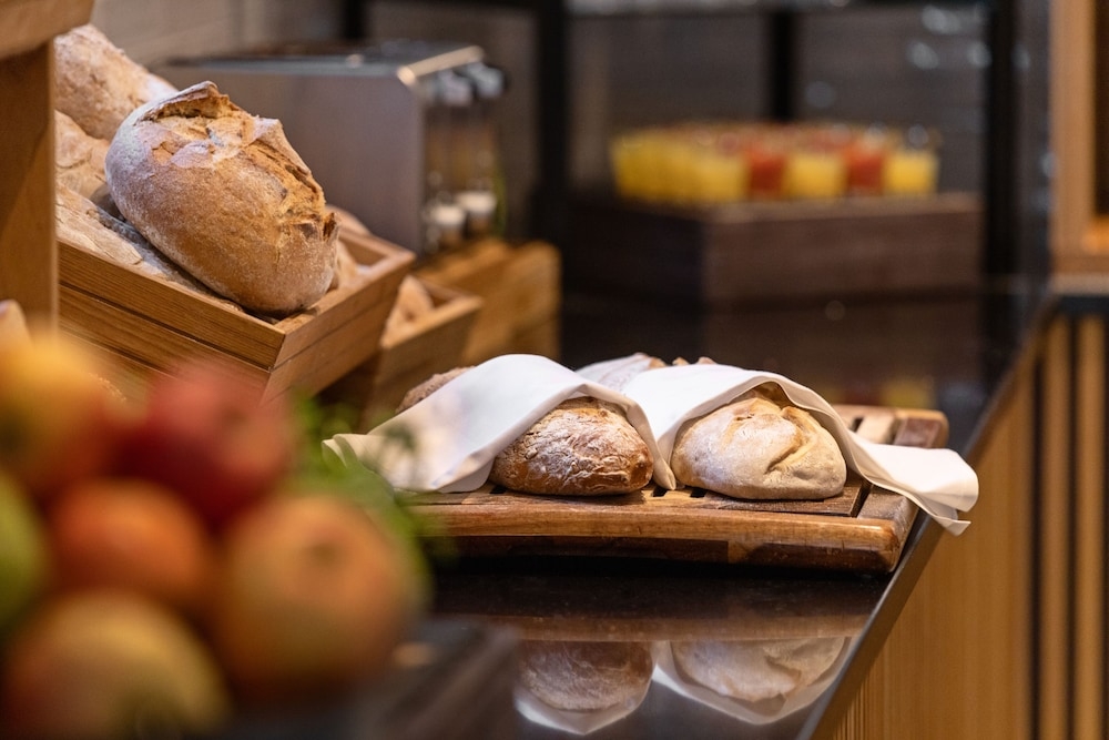 뷔페 아침 식사