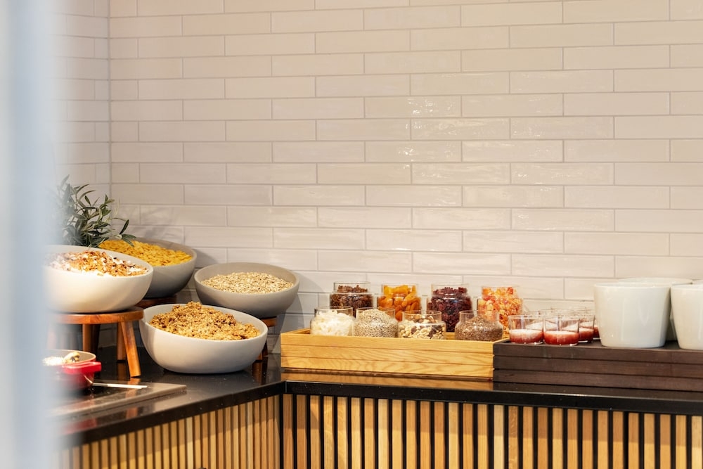 뷔페 아침 식사