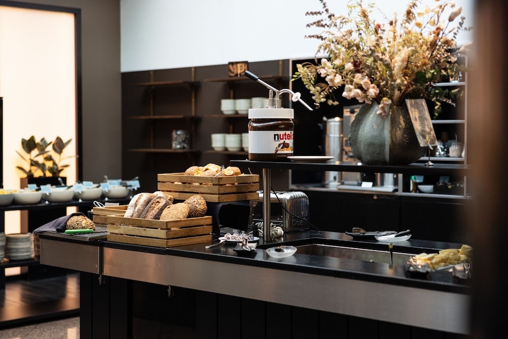 뷔페 아침 식사