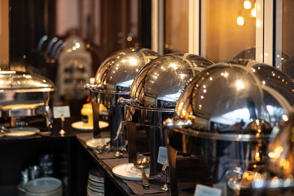 뷔페 아침 식사