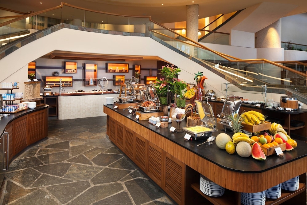 뷔페 아침 식사